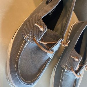 Sperry Top Sider Grey Boat Shoes